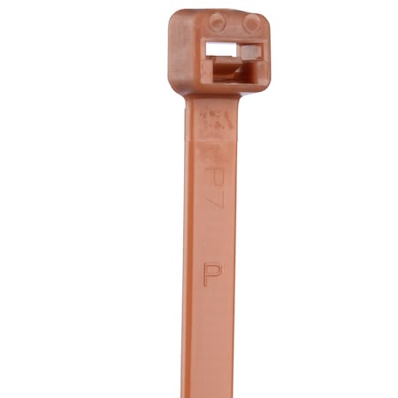 Panduit Cable Tie, 14-1/2 in L, 4 in Max Bundle Dia., Brown, Nylon 6/6, 120 lb Strength, 250 PK PLT4H-TL1